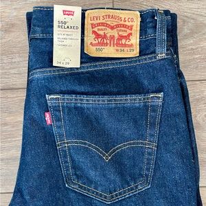 Levi’s 550 Relaxed Fit Men’s Jeans 34 x 29